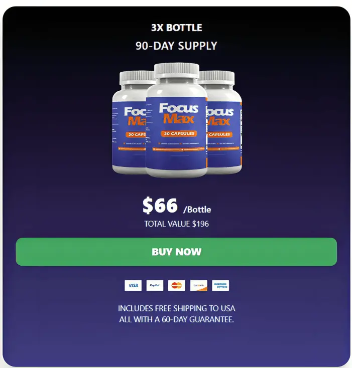 FocusMax offer price